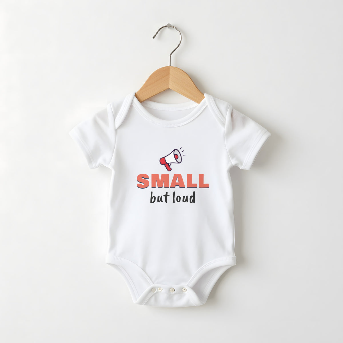 Small But Loud funny baby grow