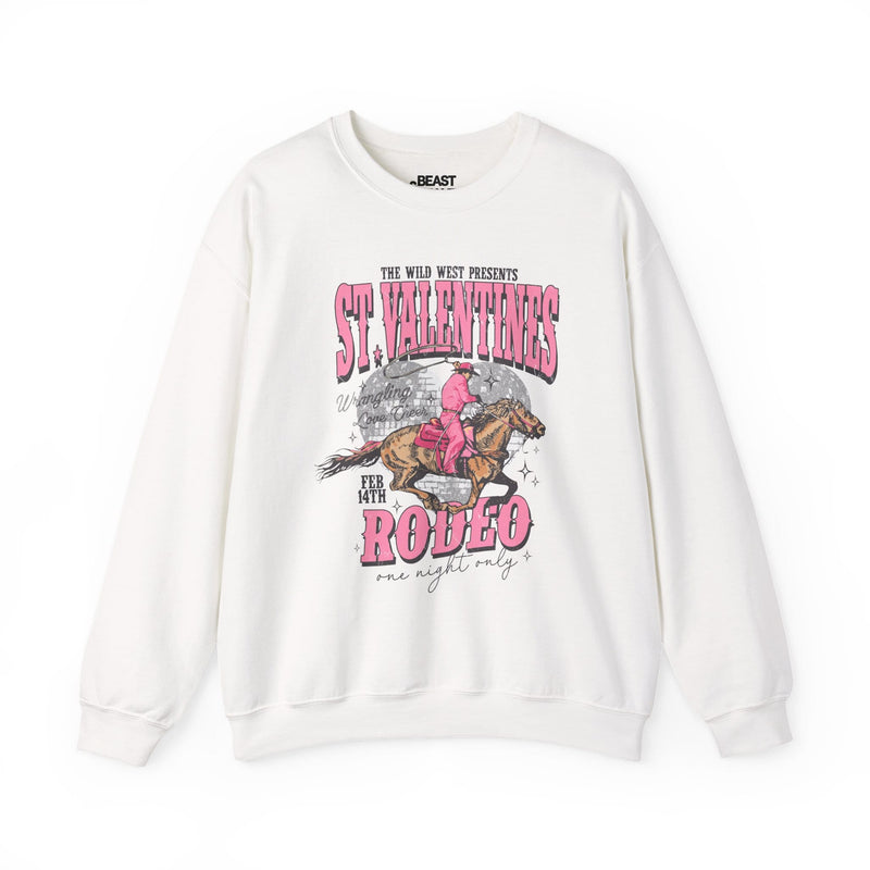 St. Valentines Rodeo Western Sweatshirt