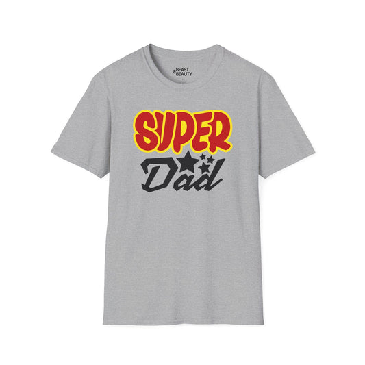 super dad t-shirt t-shirt alternate colour product image