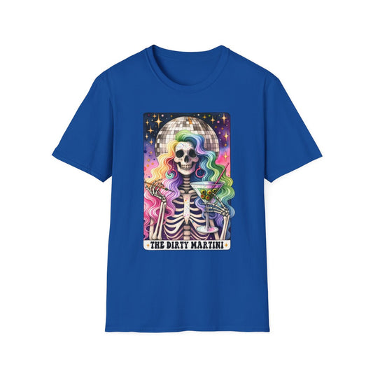 The Dirty Martini Tarot Graphic T-Shirt - funny t-shirt by Cheeky Business
