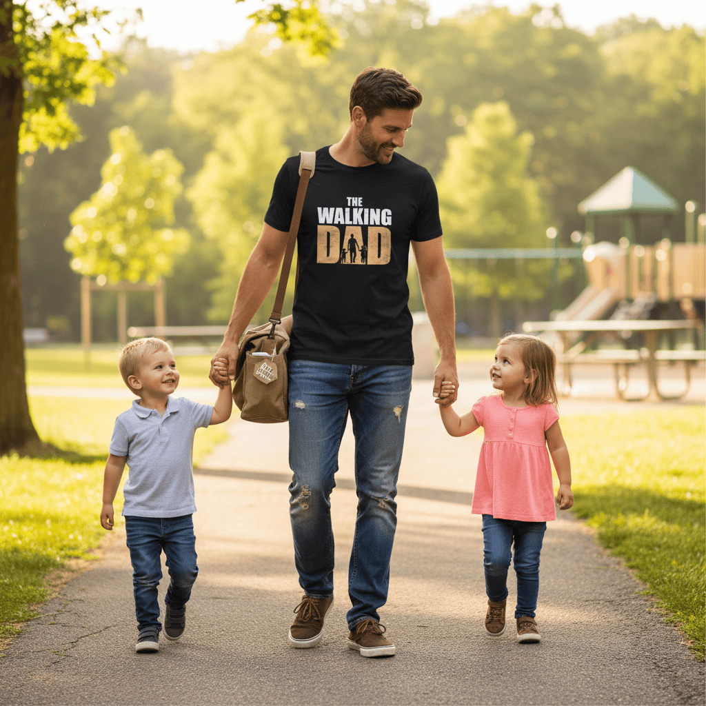 The Walking Dad T-Shirt t-shirt product image 10 from Beast and Beauty