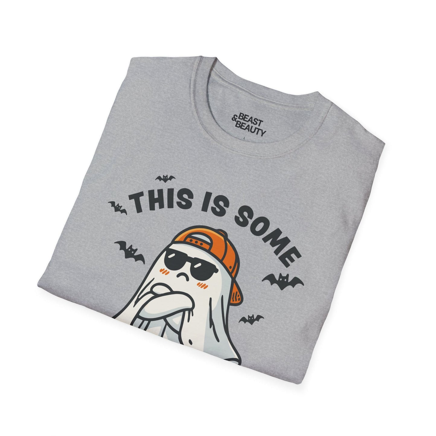 this is some boo sheet funny ghost halloween t-shirt t-shirt fifth colour product image