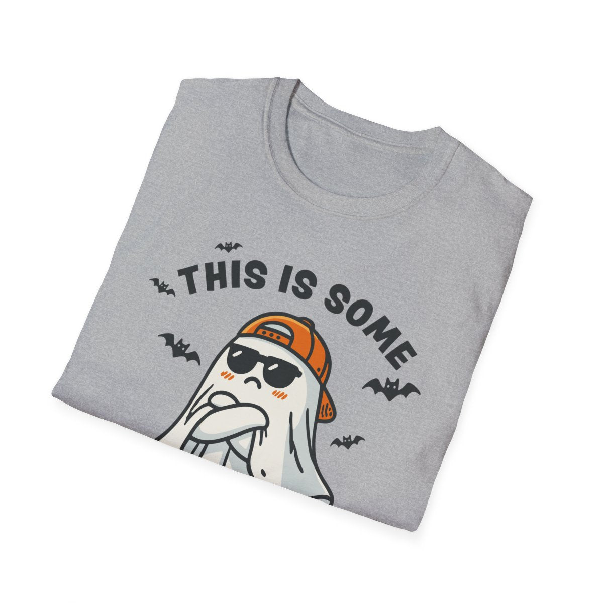 This Is Some Boo Sheet Funny Ghost Halloween T-Shirt - funny t-shirt by Cheeky Business
