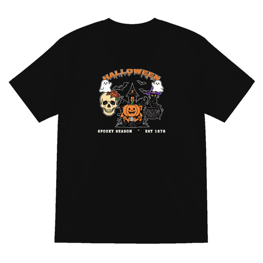 Vintage Halloween T-Shirt & Sweatshirt in Black (T-Shirt)
