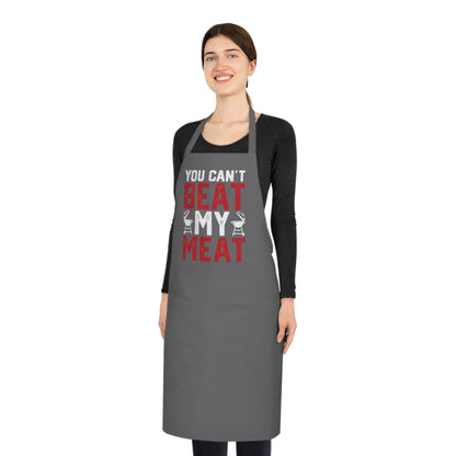 you can't beat my meat bbq apron clothing fifth colour product image