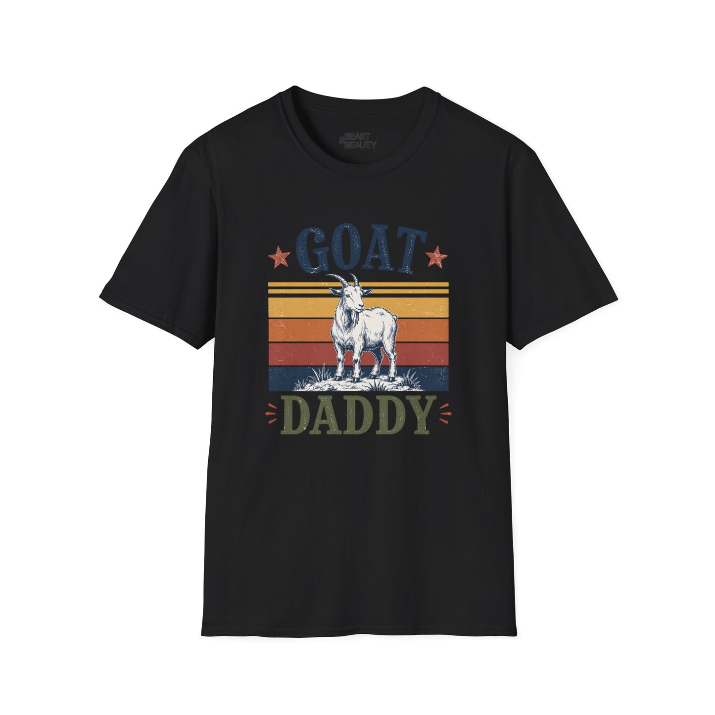 GOAT Daddy Vintage Father's Day T-Shirt t-shirt product image 2 from Beast and Beauty