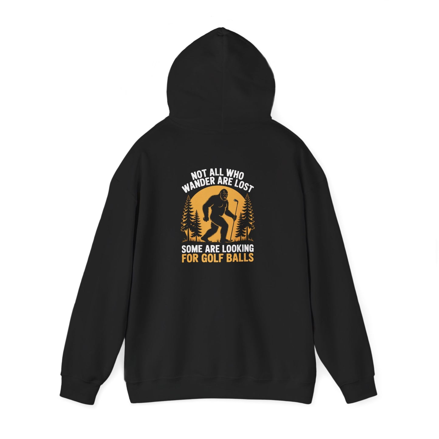 not all who wander are lost looking for golf balls hoodie hoodie second colour product image