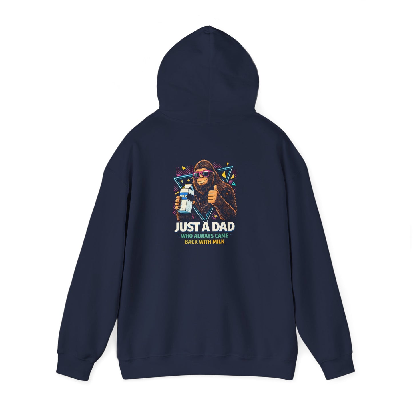 Just a Dad Who Always Came Back With Milk Hoodie t-shirt product image 3 from Beast and Beauty