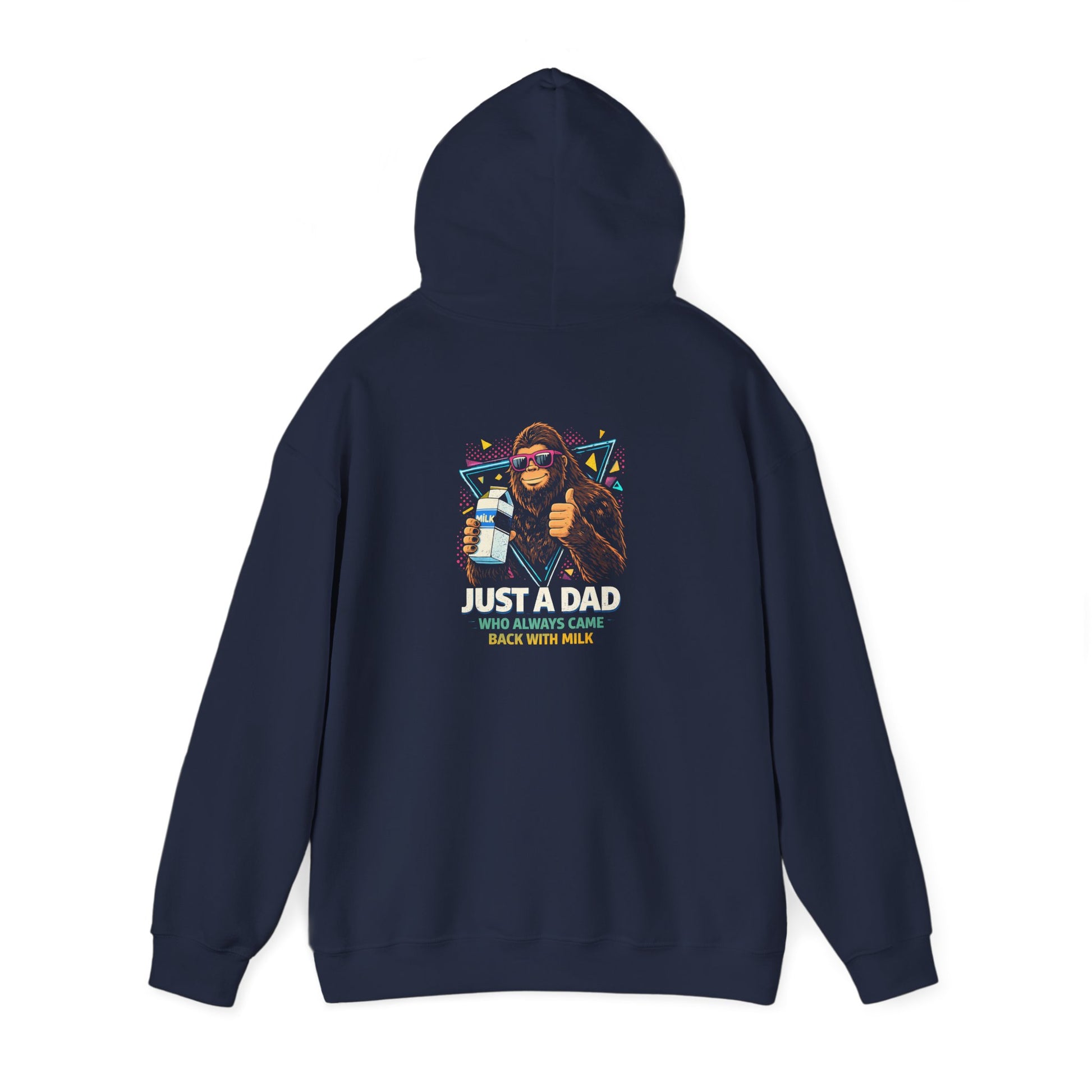 Just a Dad Who Always Came Back With Milk Hoodie t-shirt product image 3 from Beast and Beauty