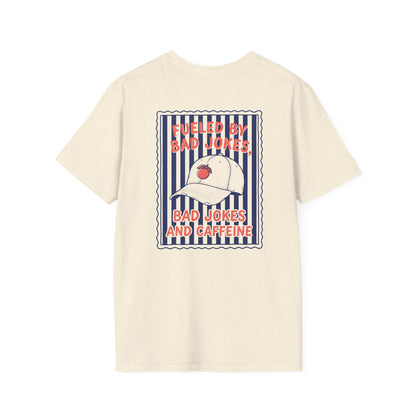 Fueled By Bad Jokes and Caffeine T-Shirt t-shirt product image 2 from Beast and Beauty