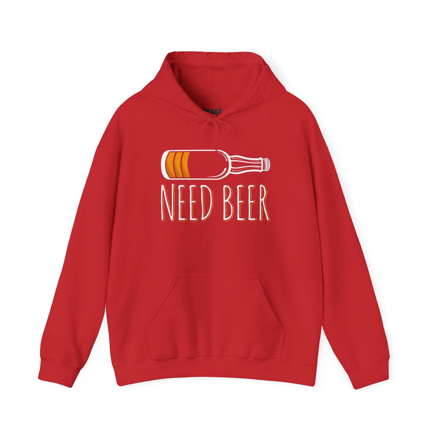 dark chocolate hoodie with need beer humorous slogan beer lover gift idea