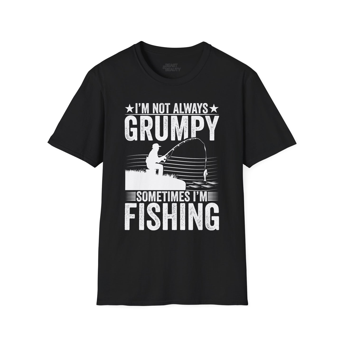 I'm Not Always Grumpy Sometimes I'm Fishing T-Shirt t-shirt product image 4 from Beast and Beauty