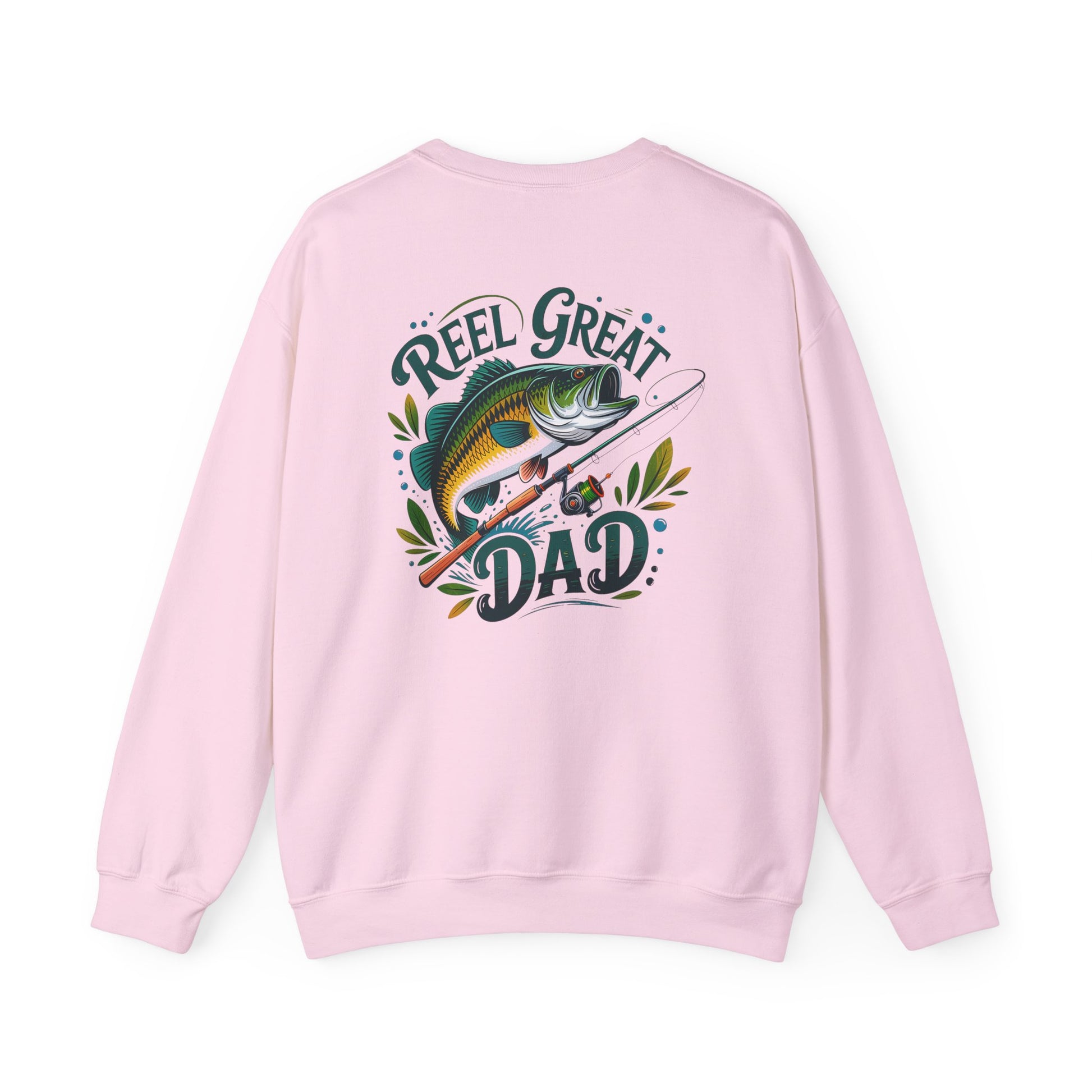 reel great dad fishing sweatshirt sweatshirt third colour product image