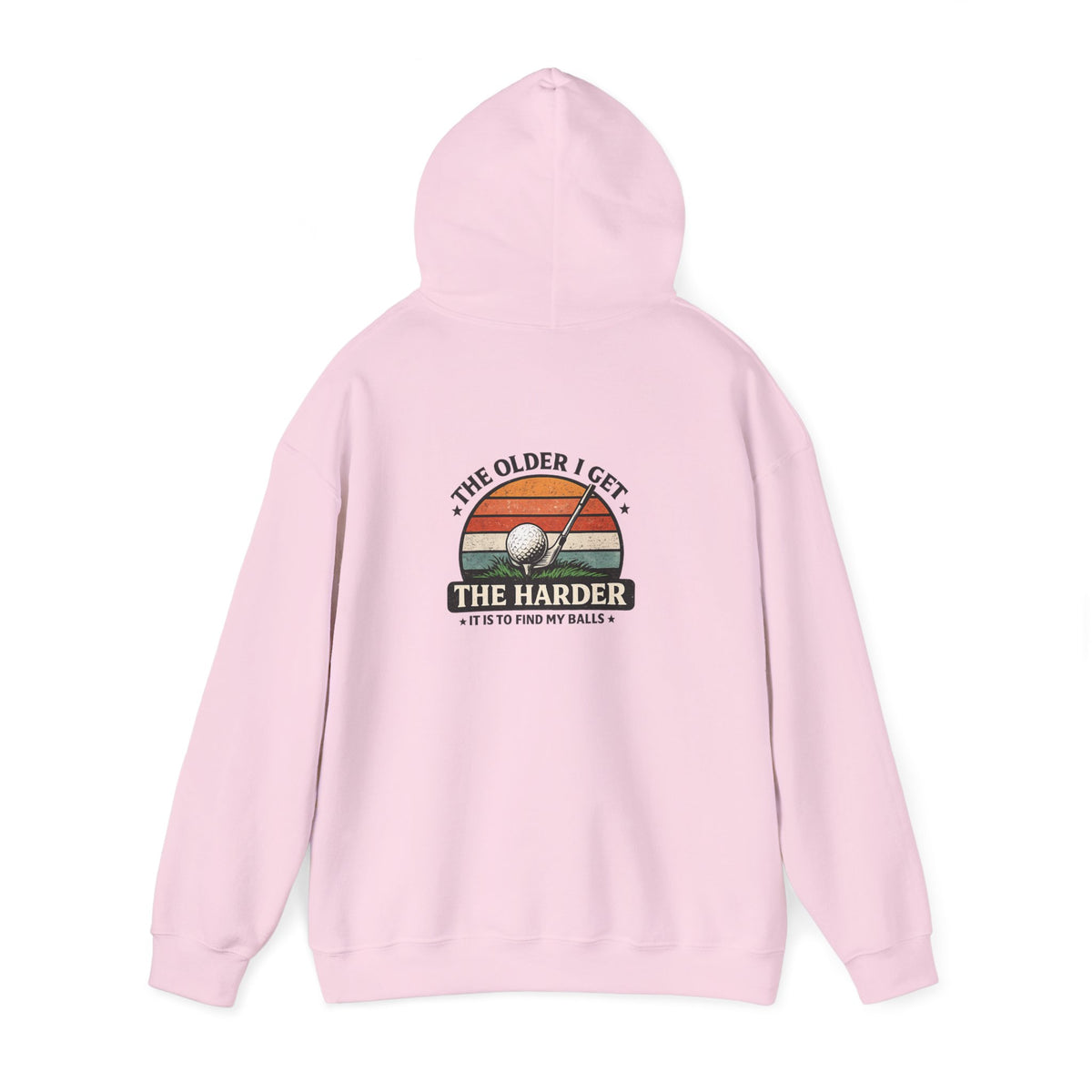 the older i get the harder it is to find my balls golf hoodie hoodie fourth colour product image