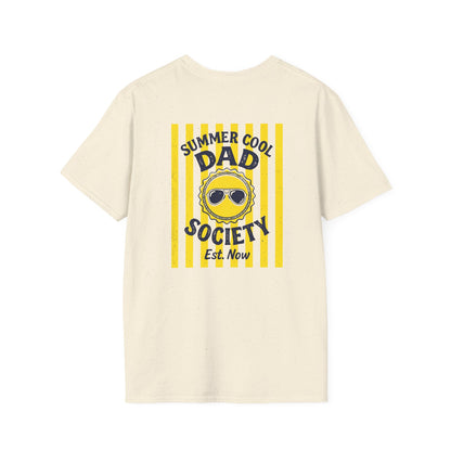 summer cool dad society father's day t-shirt t-shirt alternate colour product image