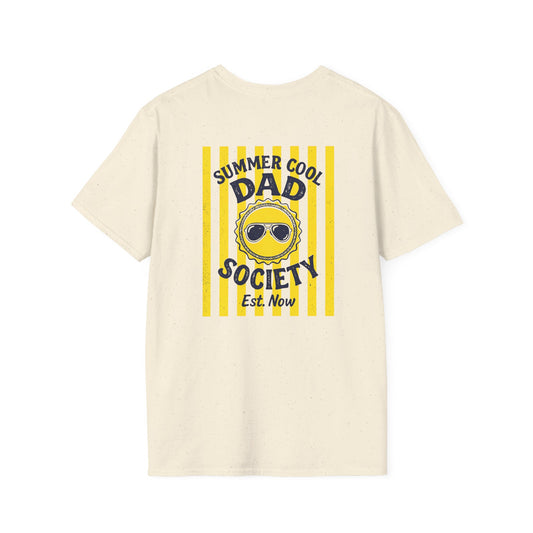 summer cool dad society father's day t-shirt t-shirt alternate colour product image