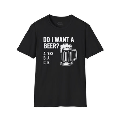 Do I Want a Beer Dad T-Shirt t-shirt product image 4 from Beast and Beauty