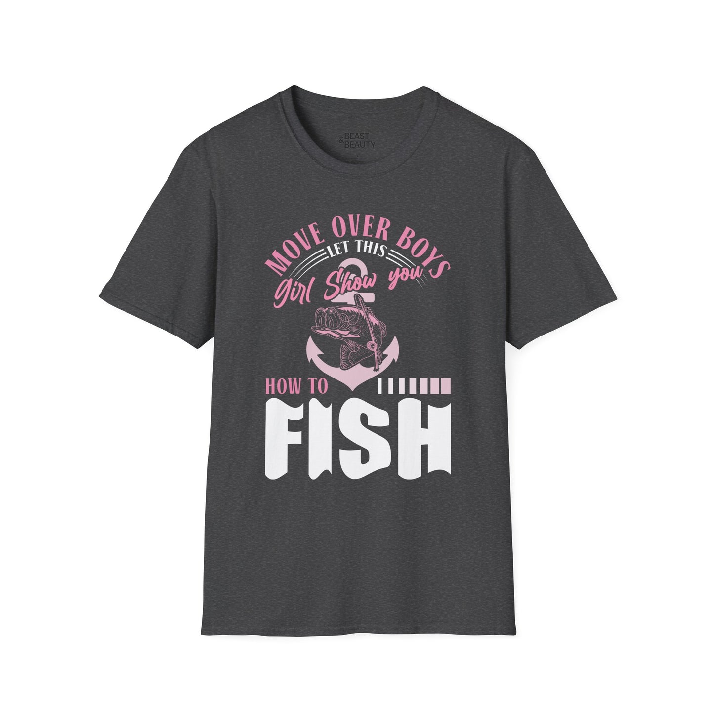 move over boys let this girl show you how to fish t-shirt t-shirt third colour product image