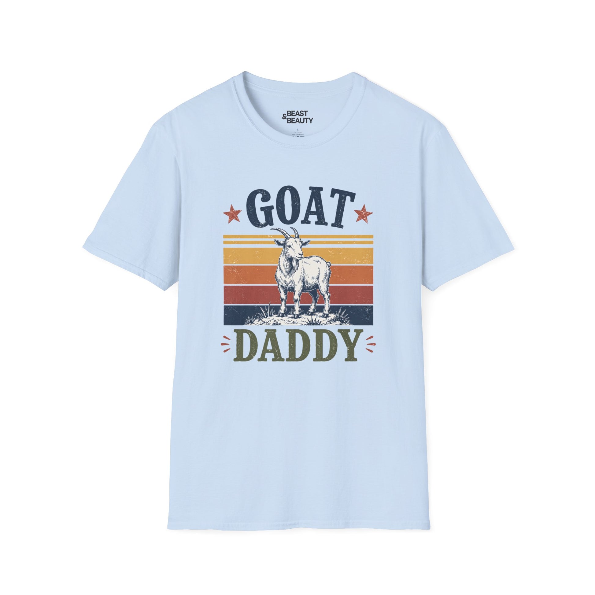 GOAT Daddy Vintage Father's Day T-Shirt t-shirt product image 4 from Beast and Beauty