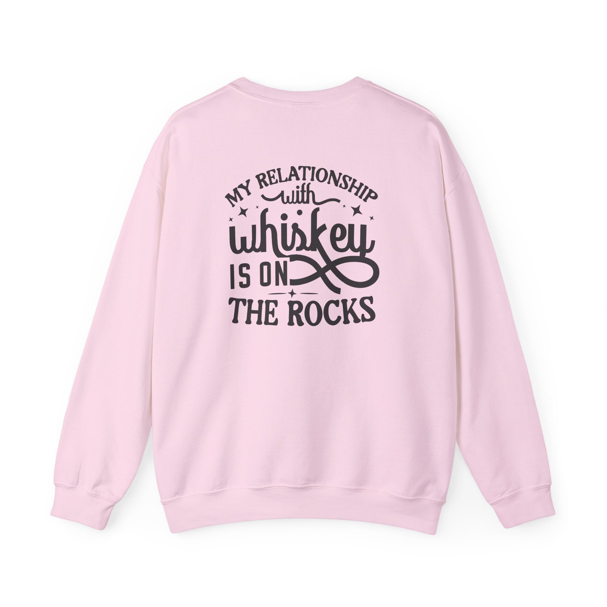 my relationship with whiskey is on the rocks sweatshirt sweatshirt third colour product image