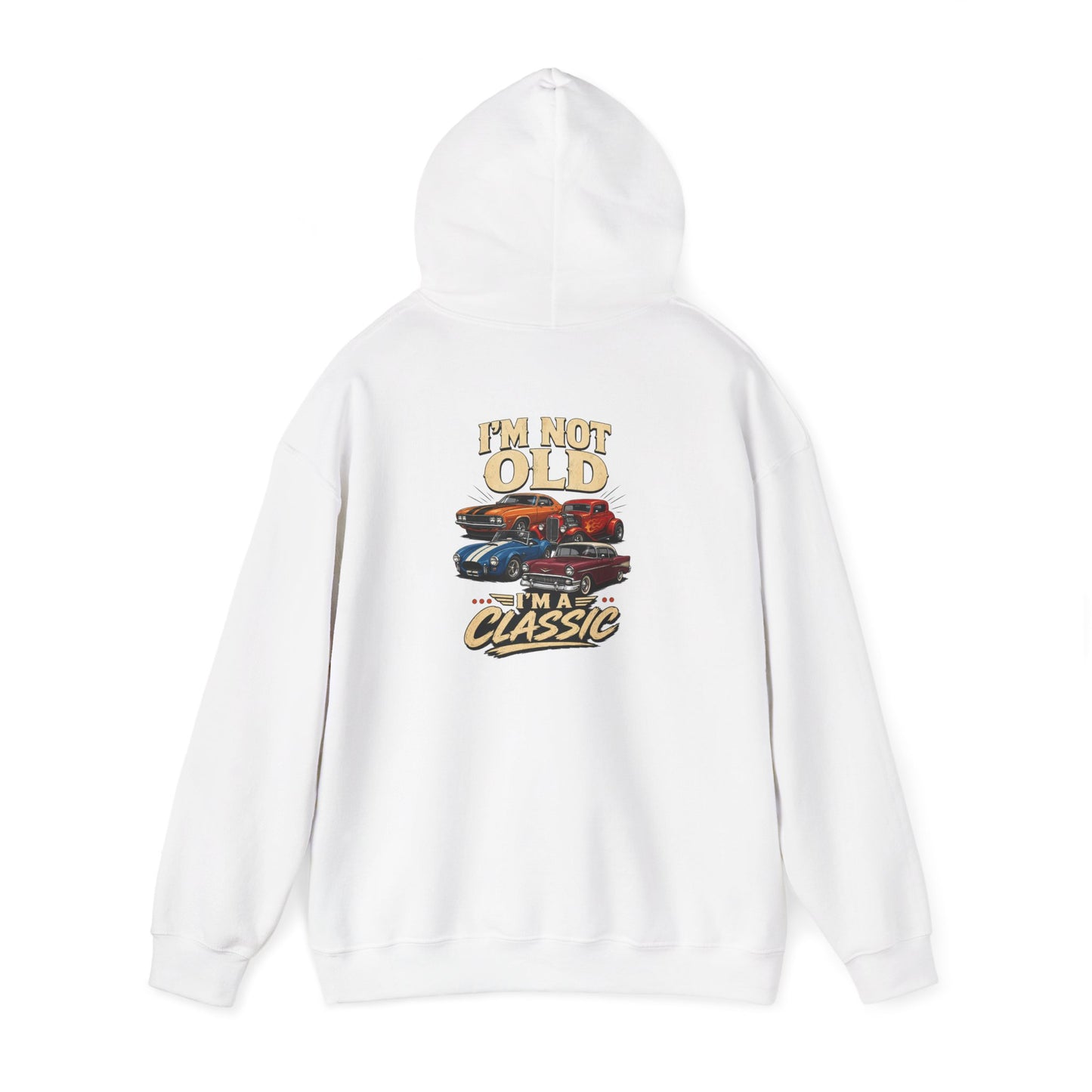 i'm not old i'm a classic car hoodie hoodie alternate colour product image