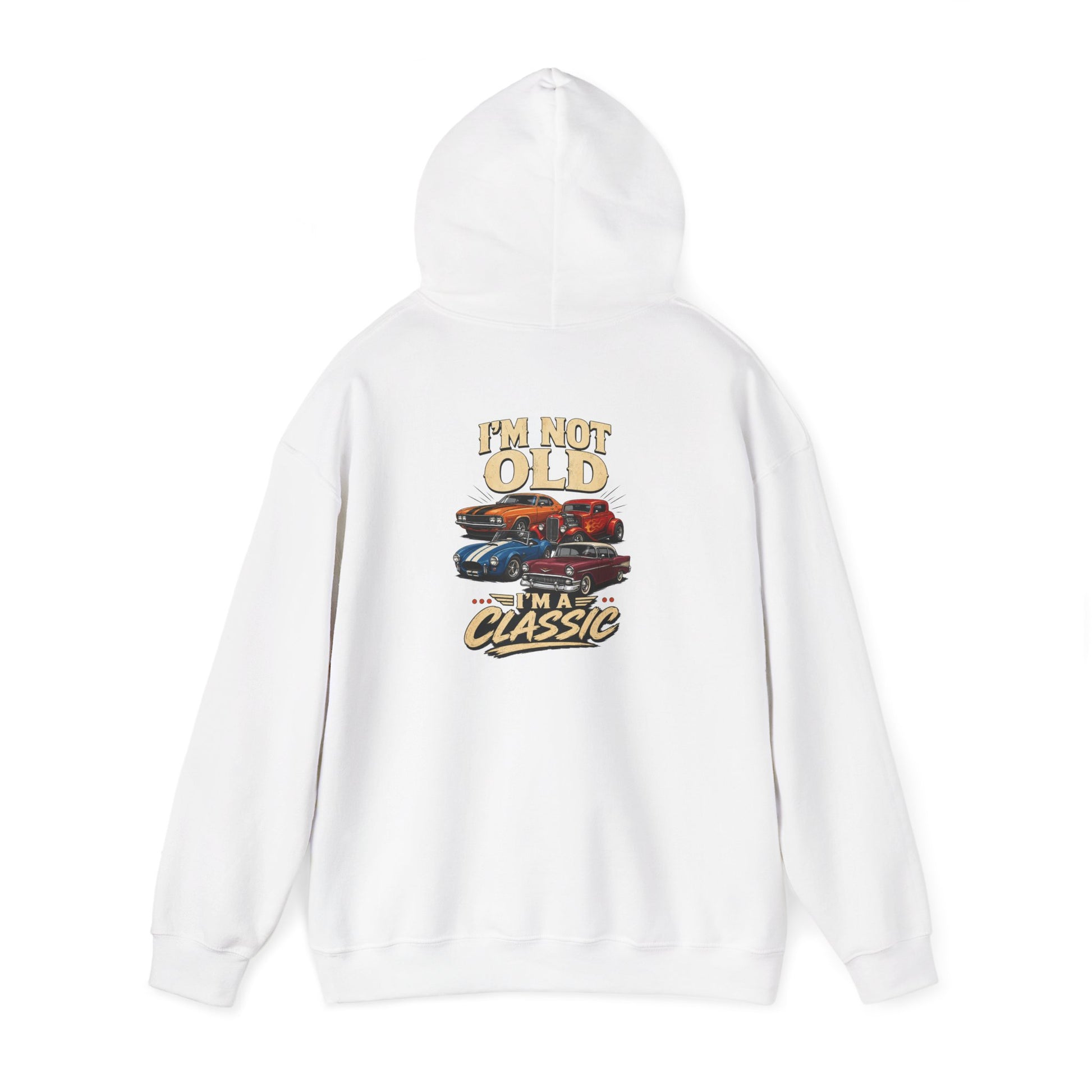 i'm not old i'm a classic car hoodie hoodie alternate colour product image