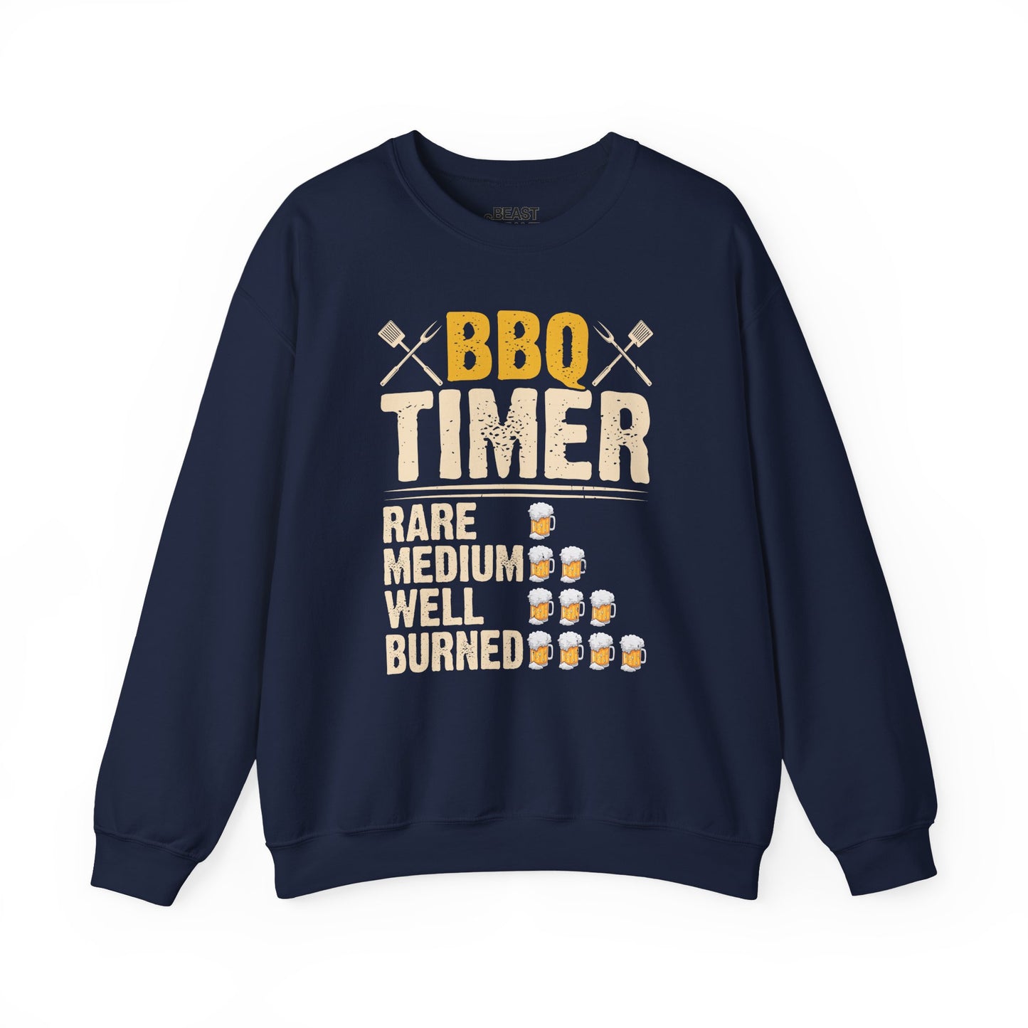 BBQ Timer Funny Grilling Sweatshirt
