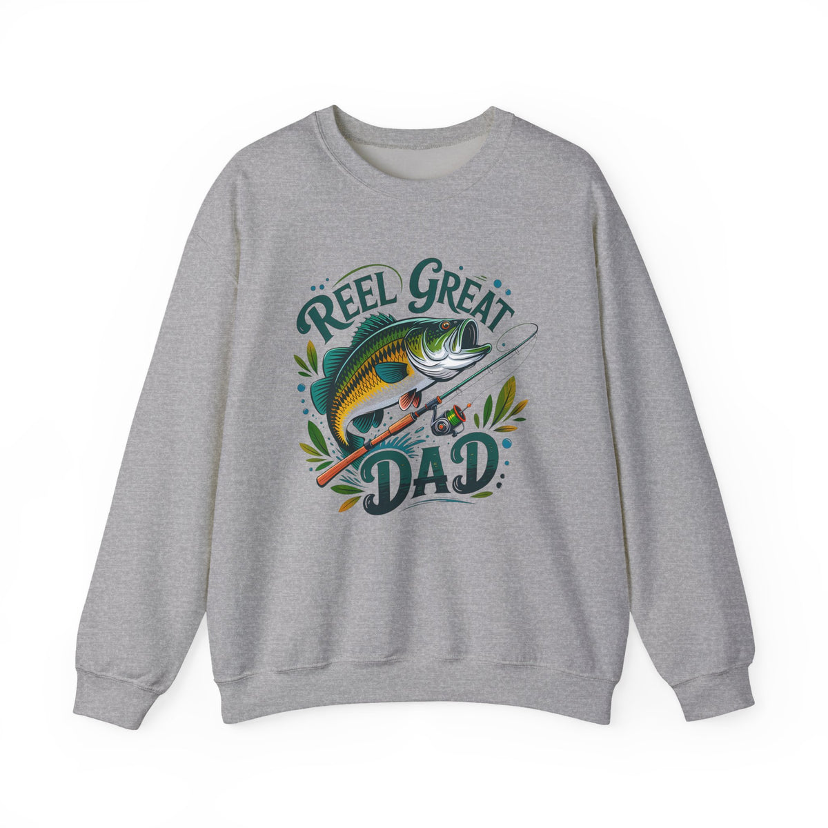 Reel Great Dad Fishing Sweatshirt