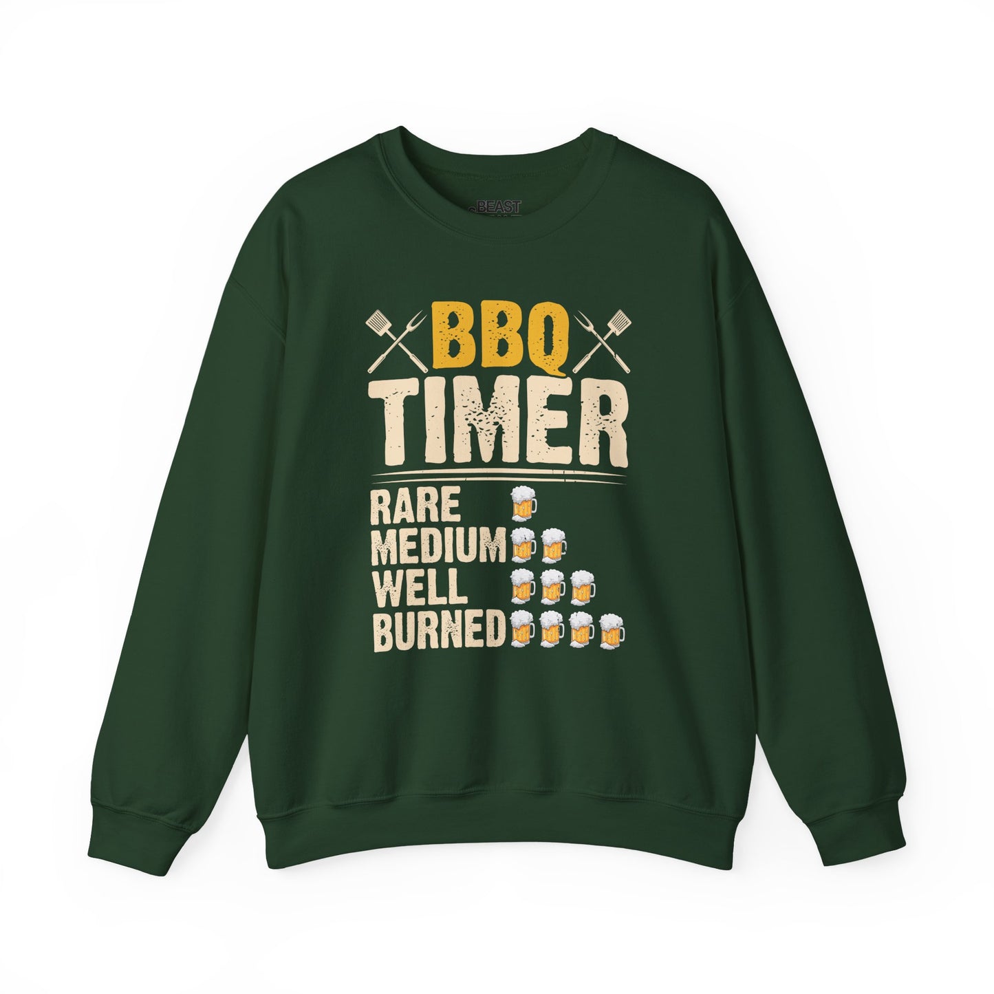 BBQ Timer Funny Grilling Sweatshirt