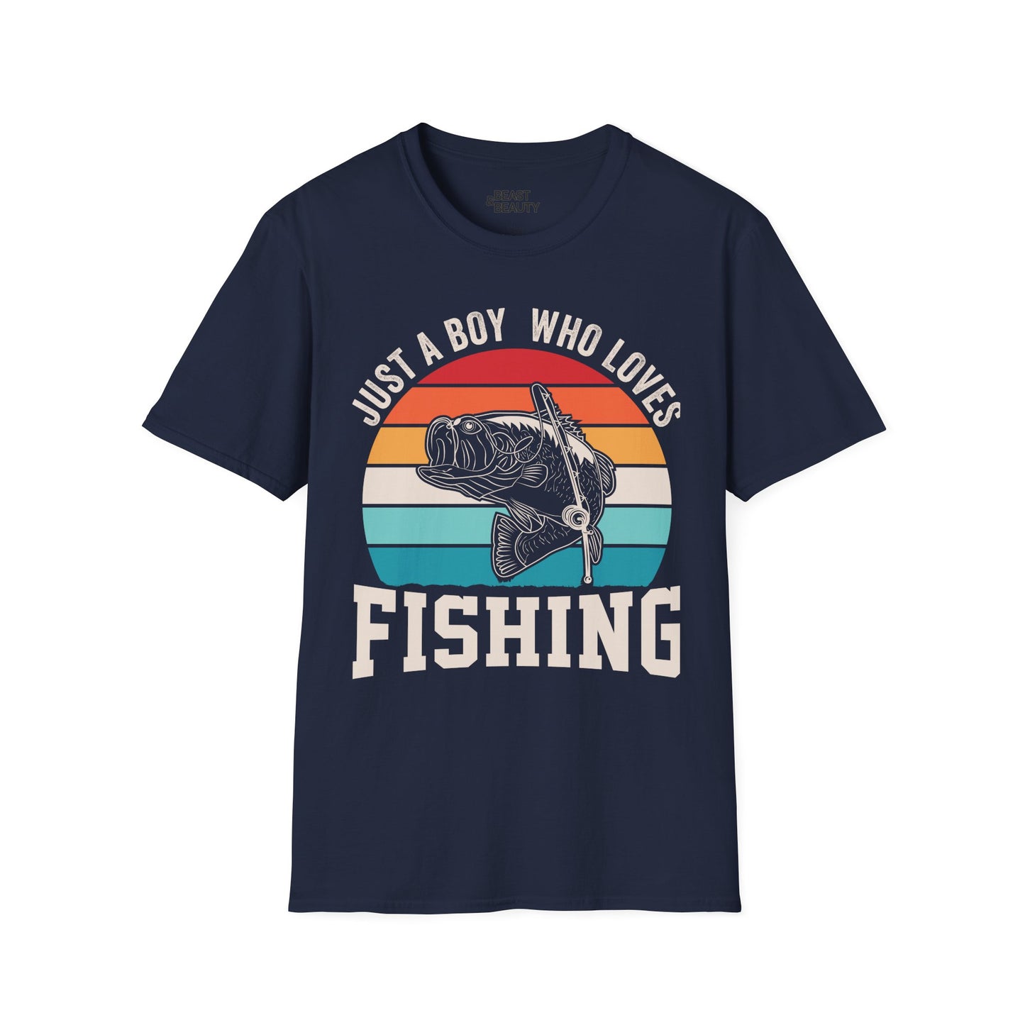 just a boy who loves fishing t-shirt t-shirt third colour product image