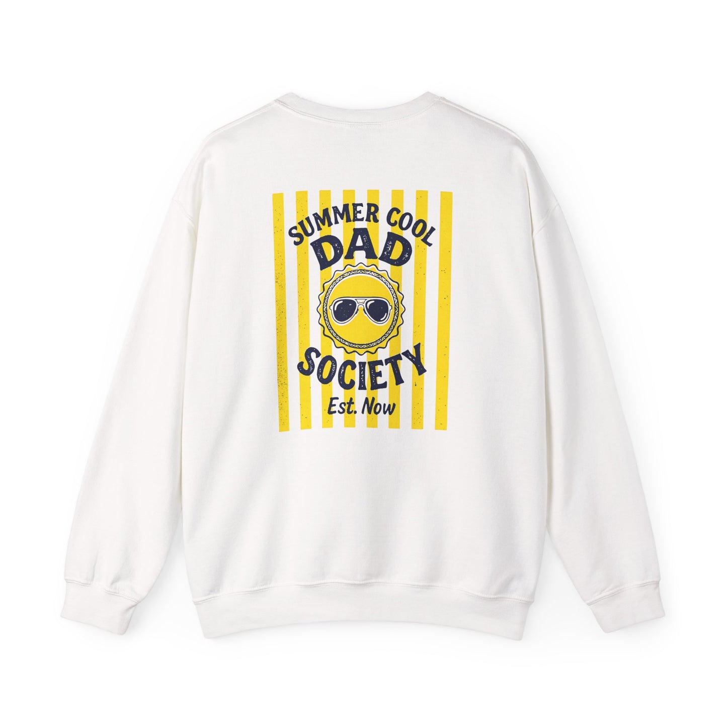 summer cool dad society sweatshirt sweatshirt front product image