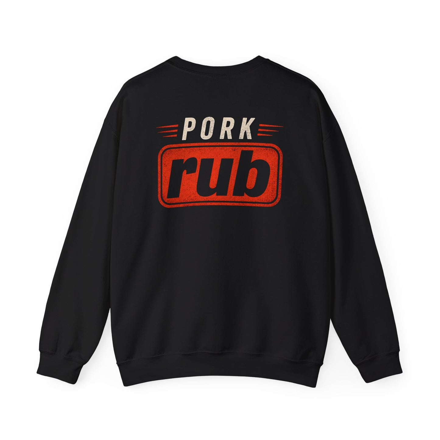 pork rub bbq pitmaster barbecue sweatshirt sweatshirt alternate colour product image
