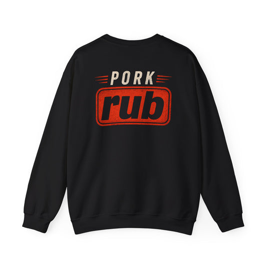 pork rub bbq pitmaster barbecue sweatshirt sweatshirt alternate colour product image