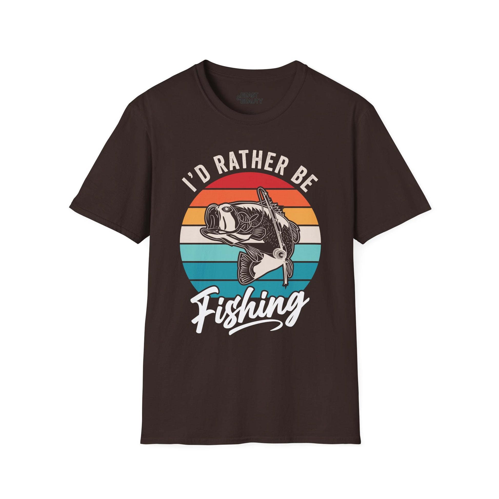 i'd rather be fishing t-shirt t-shirt third colour product image