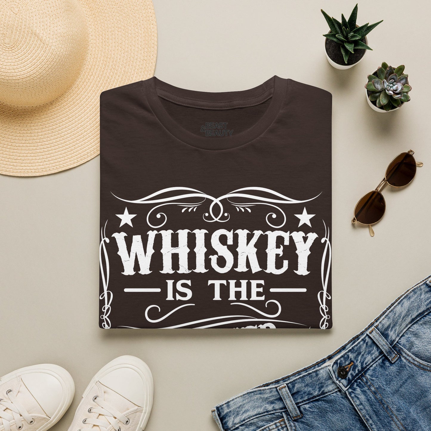 Whiskey Is the Answer T-Shirt t-shirt product image 9 from Beast and Beauty