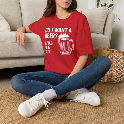 Do I Want a Beer Dad T-Shirt t-shirt product image 19 from Beast and Beauty