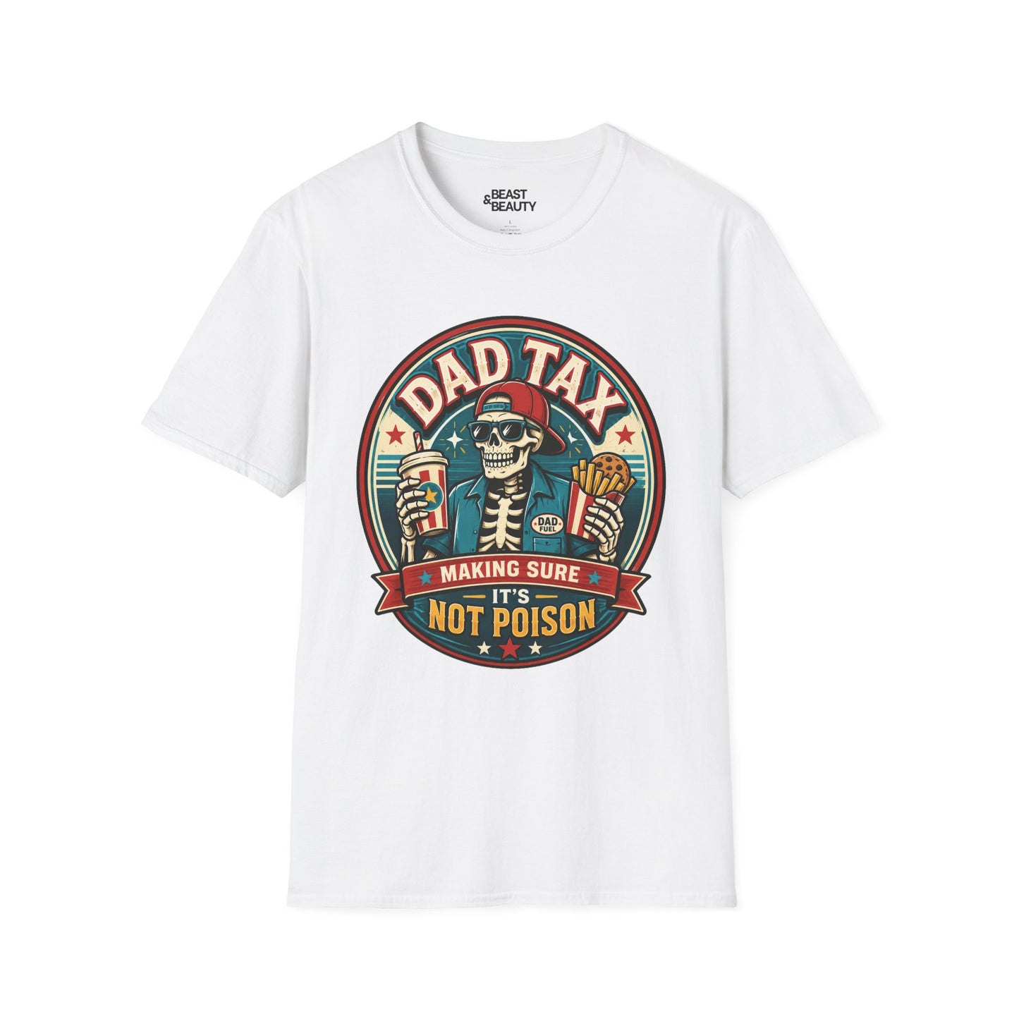 Dad Tax: Making Sure It's Not Poison T-Shirt t-shirt product image 6 from Beast and Beauty