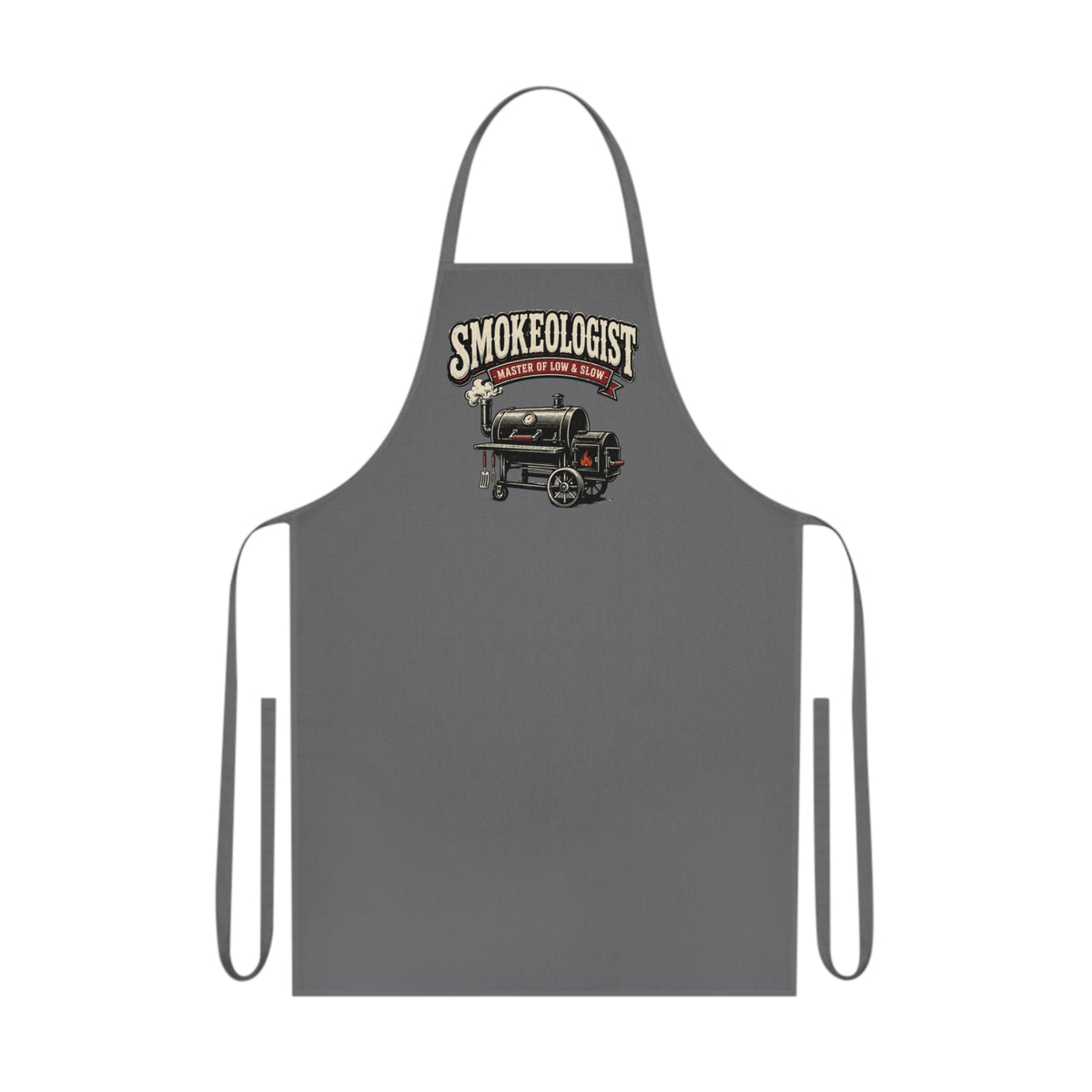 smokeologist master of low & slow bbq apron clothing fifth colour product image