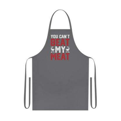 you can't beat my meat bbq apron clothing alternate colour product image