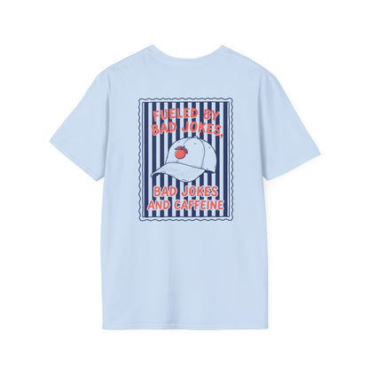 Fueled By Bad Jokes and Caffeine T-Shirt t-shirt product image 1 from Beast and Beauty