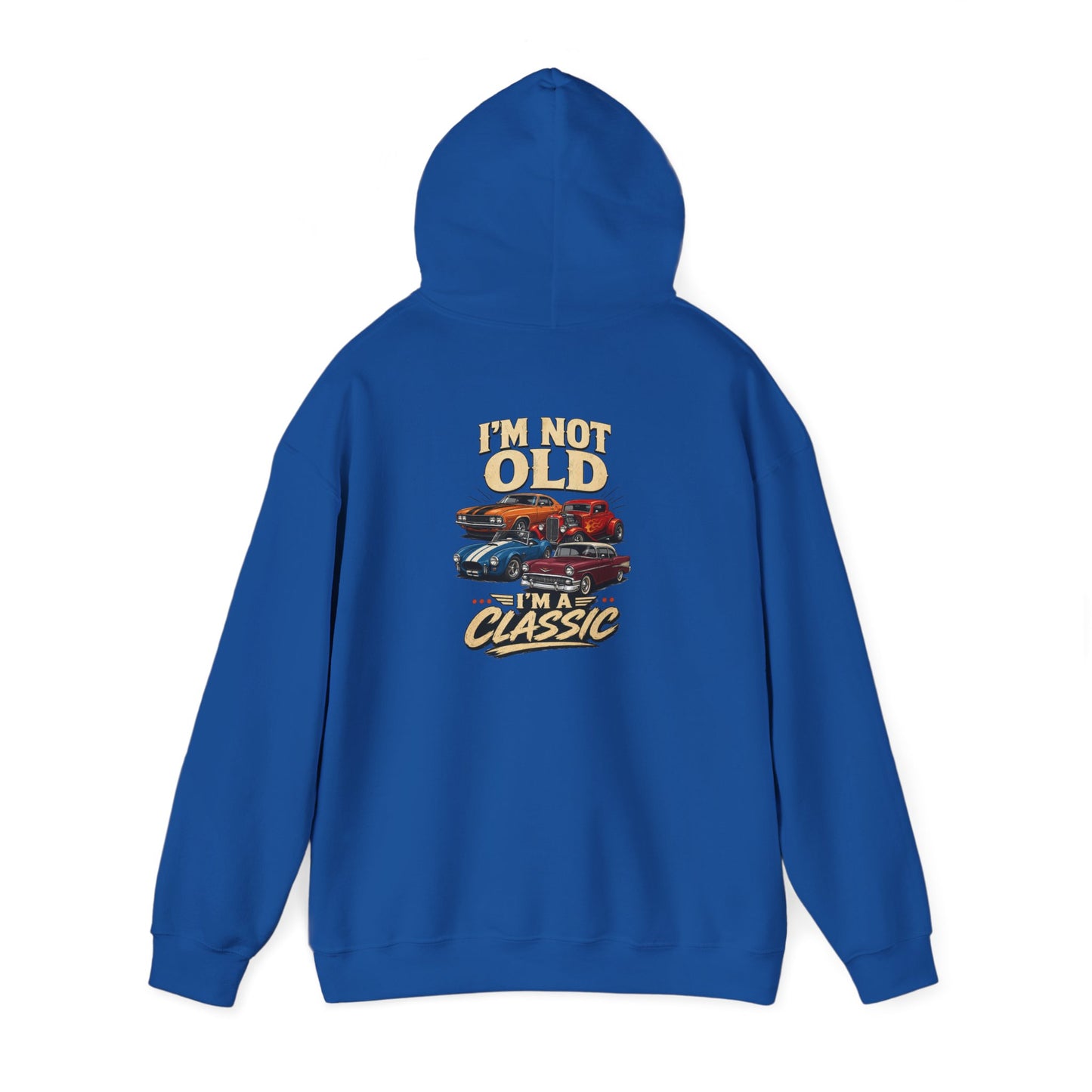 i'm not old i'm a classic car hoodie hoodie fourth colour product image