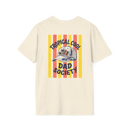 Tropical Cool Dad Society Retro Summer T-Shirt t-shirt product image 2 from Beast and Beauty