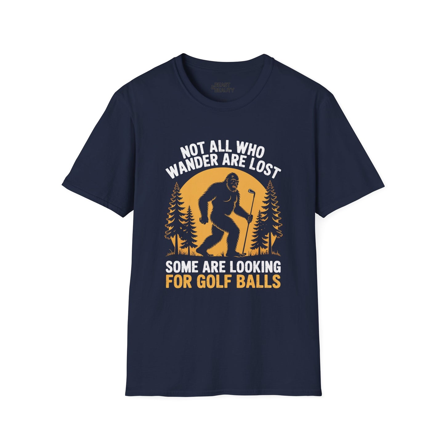 not all who wander are lost golf dad t-shirt t-shirt third colour product image