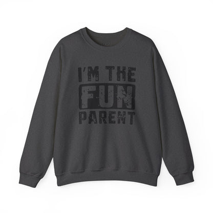 i'm the fun parent sweatshirt colour options funny gift for mum or dad