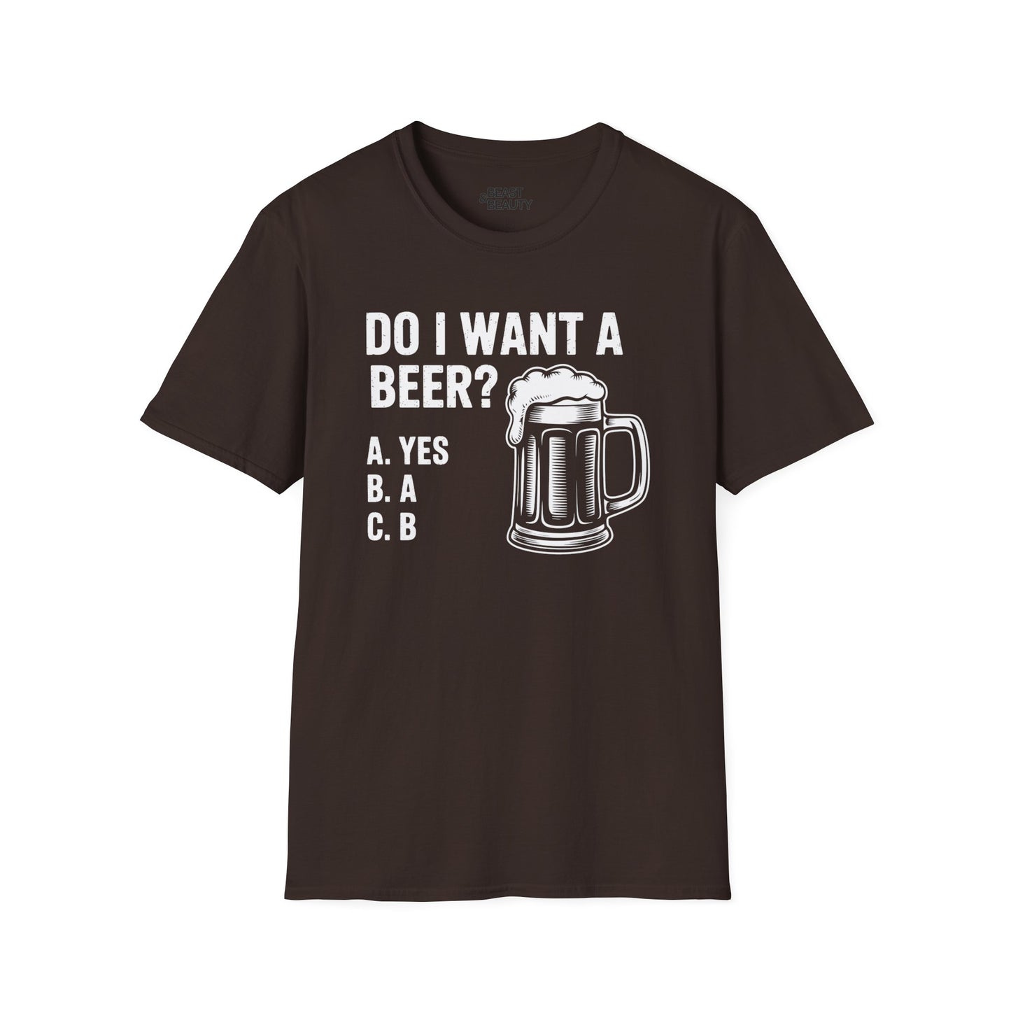 Do I Want a Beer Dad T-Shirt t-shirt product image 5 from Beast and Beauty