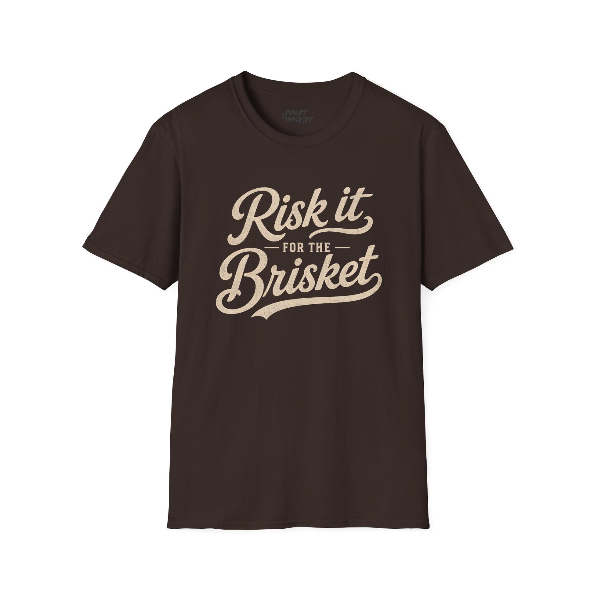 risk it for the brisket bbq t-shirt t-shirt third colour product image