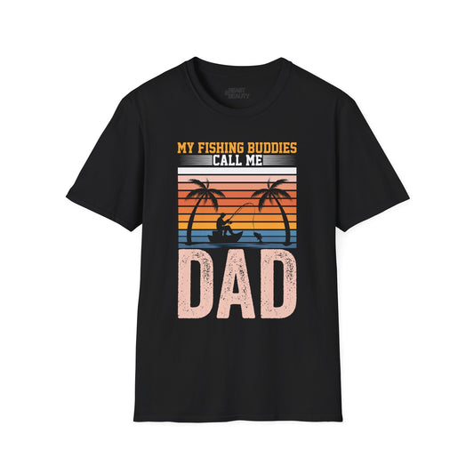 My Fishing Buddies Call Me Dad T-Shirt t-shirt product image 2 from Beast and Beauty