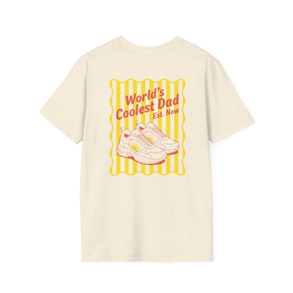 World's Coolest Dad Est. Now Vintage T-Shirt t-shirt product image 2 from Beast and Beauty