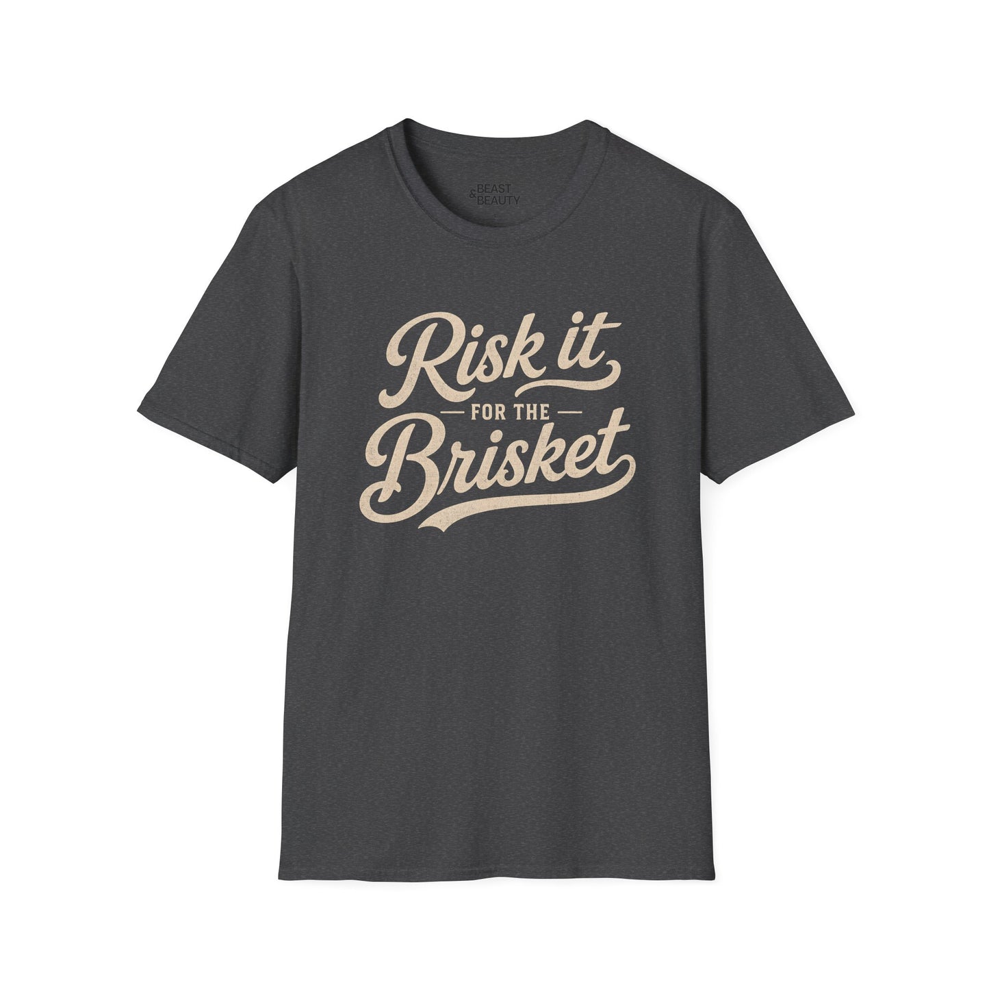 risk it for the brisket bbq t-shirt t-shirt fifth colour product image