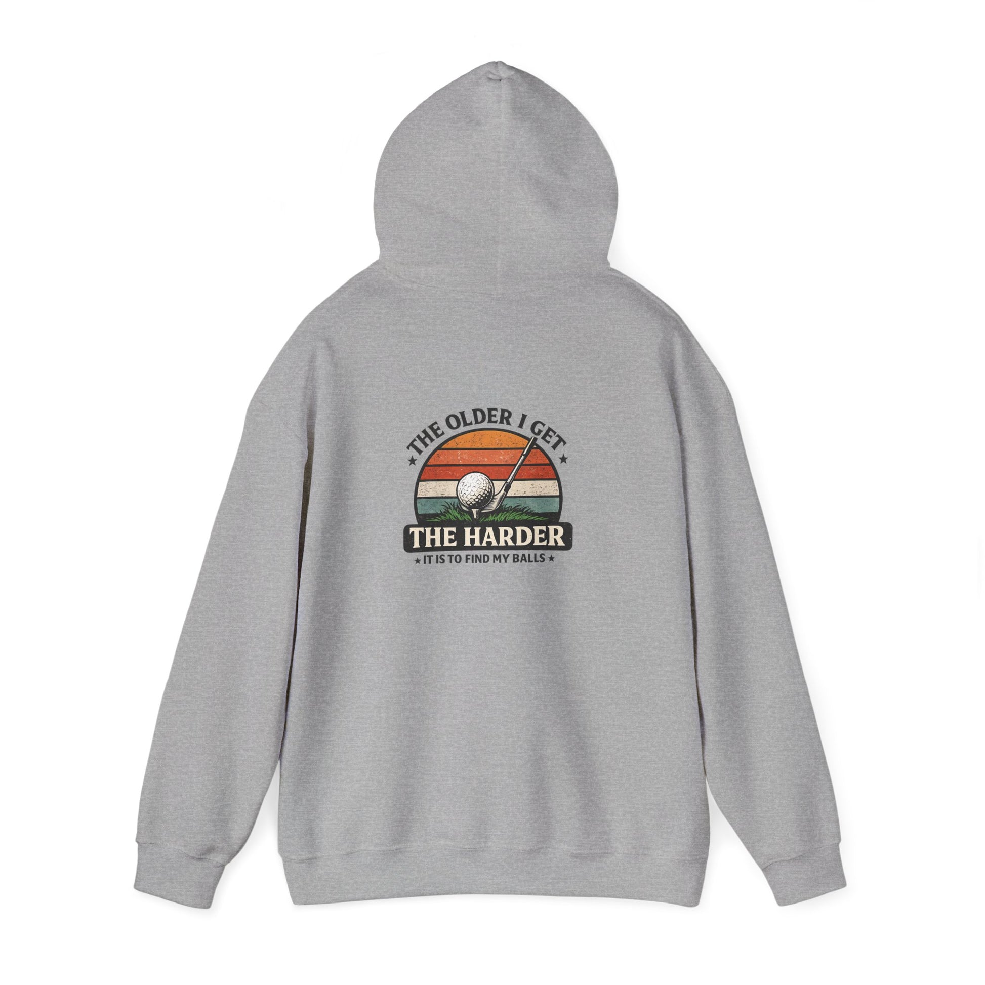 the older i get the harder it is to find my balls golf hoodie hoodie third colour product image